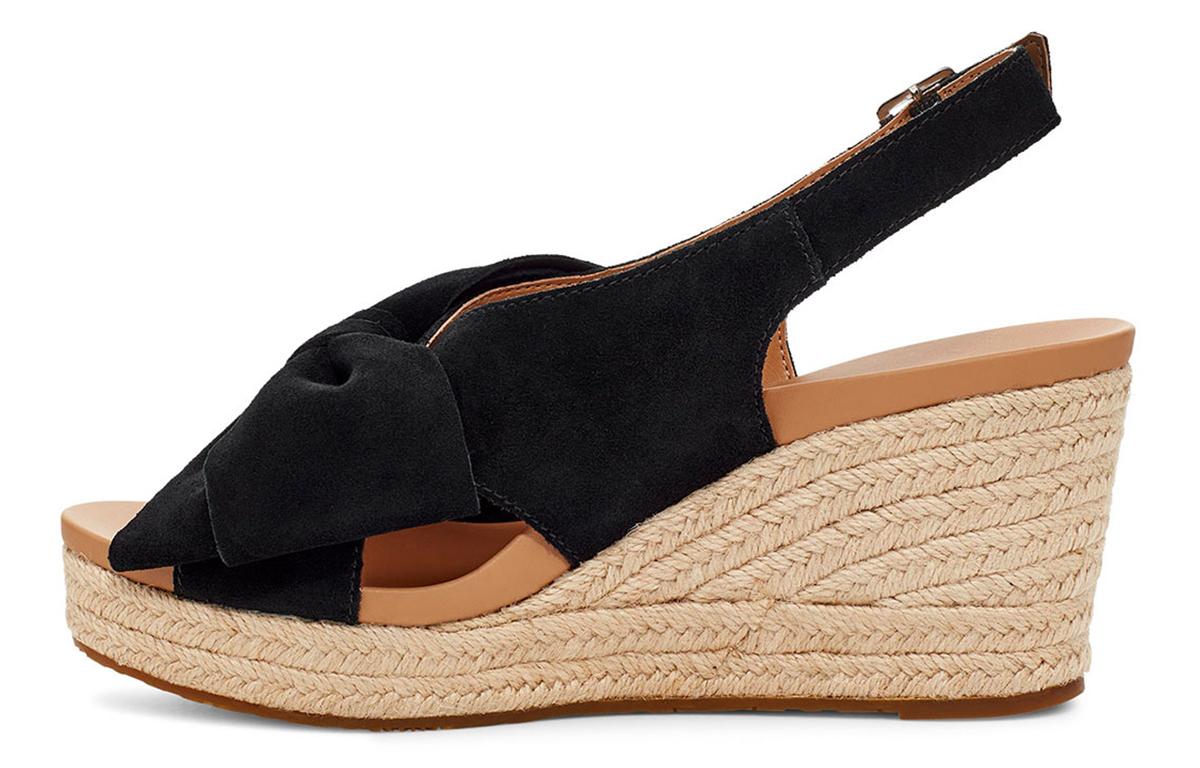 UGG One Strap Sandals Women s 1107876-BLK 38