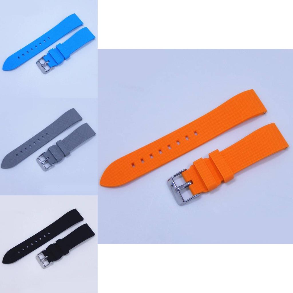 Correa de Silicona para Reloj Deportivo 20mm Impermeable de Liberación Rápida Para Hombres Mujeres Accesorios de Fitness