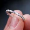 New 2026 Minimalist Thin Rings for Women Wedding Brilliant Cubic Zircon High Quality Versatile Female Finger Ring Jewelry