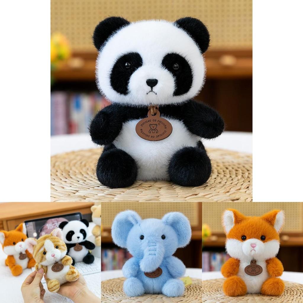 Yellow Duck Cat Elephant Crocodile Plush Animal Figures With Soft Pp Cotton Filling For Children Gift And Collection