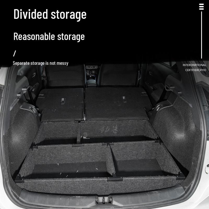 Nissan Kicks Trunk Storage Box - In-Car Camping Bed Modification