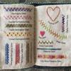 DIY Cross-border Linen Loose-leaf Embroidery Stitch Book