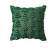 Christmas Tree Embroidered Throw Cover for Sofa and Living Room Decor
