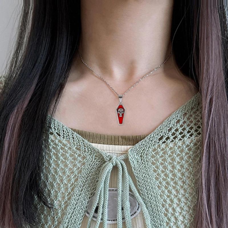 Verstellbare Länge Halskette Metallanhänger Halskette Unisex Streetwear Accessoire Hip Hop Choker Schmuck für Männer und Frauen