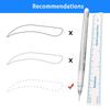 Measuring Ruler Accessories Tattoo Microblading Positioning Pen Makeup Tool Tattoo Tool Marker Pen