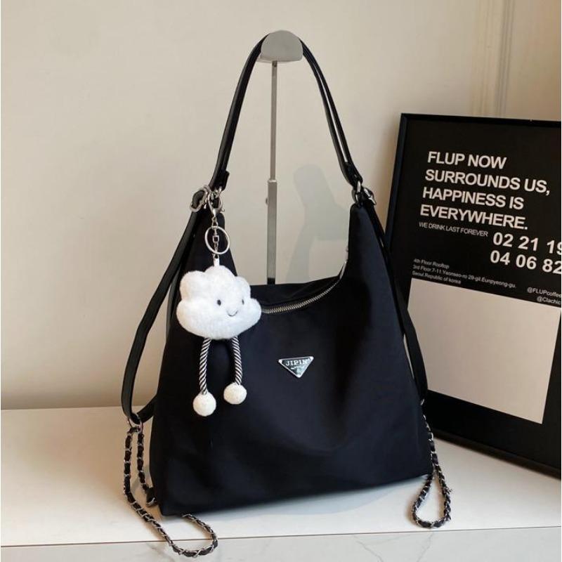 Large Capacity Tote Bag Women's Multi-functional Three-purpose Backpack Premium Sense Casual Versatile Commuter Shoulder Bag