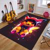 Cartoon Pokemon Anime 3D Carpet Rug for Home Living Room Bedroom Sofa Doormat Decor,Child Play Area Rug Non slip Floor Mat Gifts