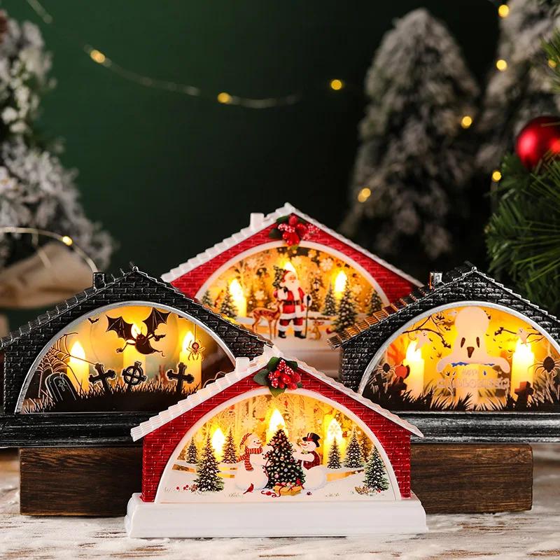 

Halloween Candle Light Flameless LED Candle Luminous Decoration House Flameless Light for Party
