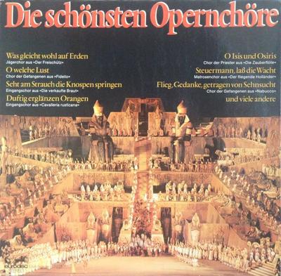 LP Record VARIOUS  Die Schonsten Opernchore 61490 EURODISC Germany Classical Used