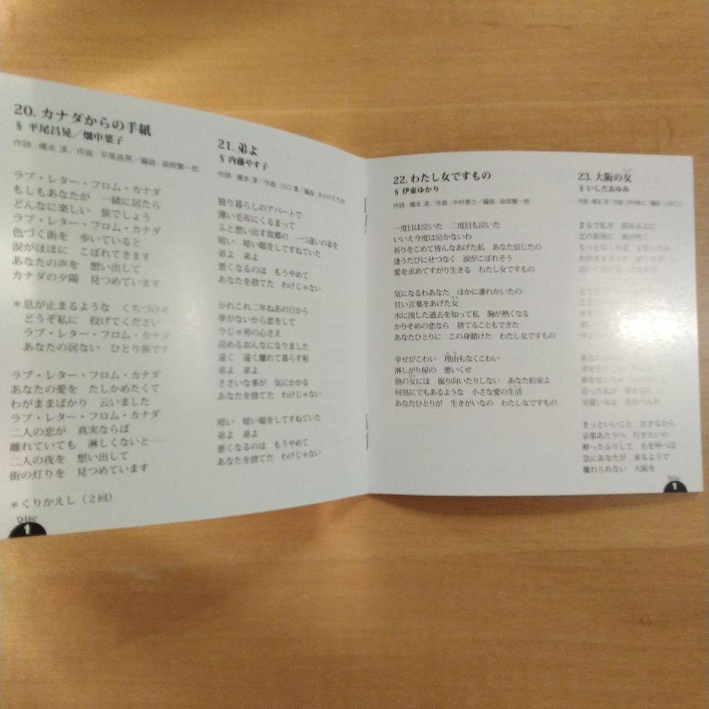 [USED] Jun Hashimoto Works Collection - The Girl with Flaxen Hair / Blue Light Yokohama 2CD Showa Kayo