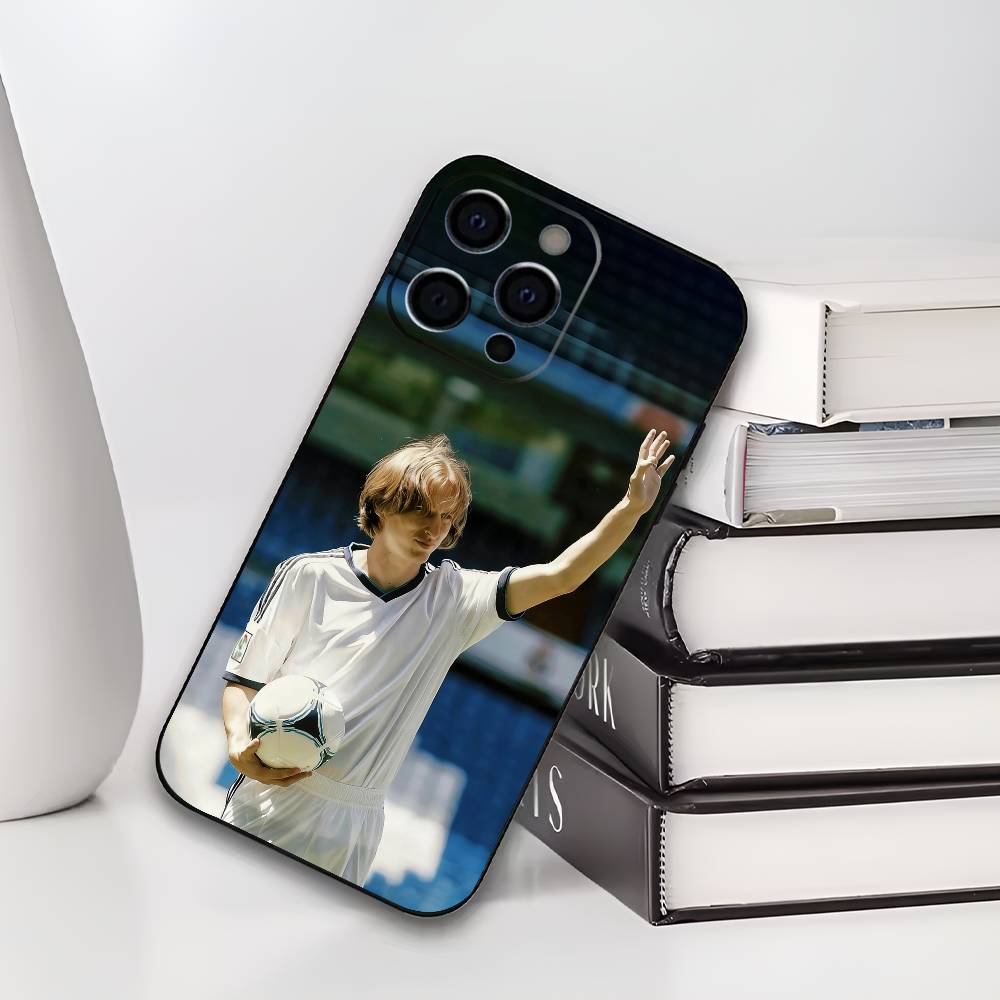 L-Luka M-Modric Croatian Maestro Phone Case For iPhone 17,16,15,14,13,12,11 Plus,Pro Max,XS,Soft Black Cover iPhone11PROMAX