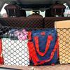 Cargo Net, Trunk Net, Luggage Net, 27.6 x 27.6 inches (70 x 70 cm),