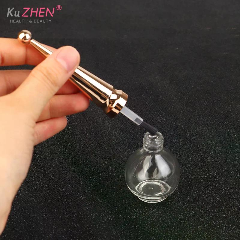 1PC 8/15ml Nail Polish Bottle Nail Gel Empty Polish Bottle WithBrush Glass Empty Blending Bottle Nail Gel Empty Bottle Container