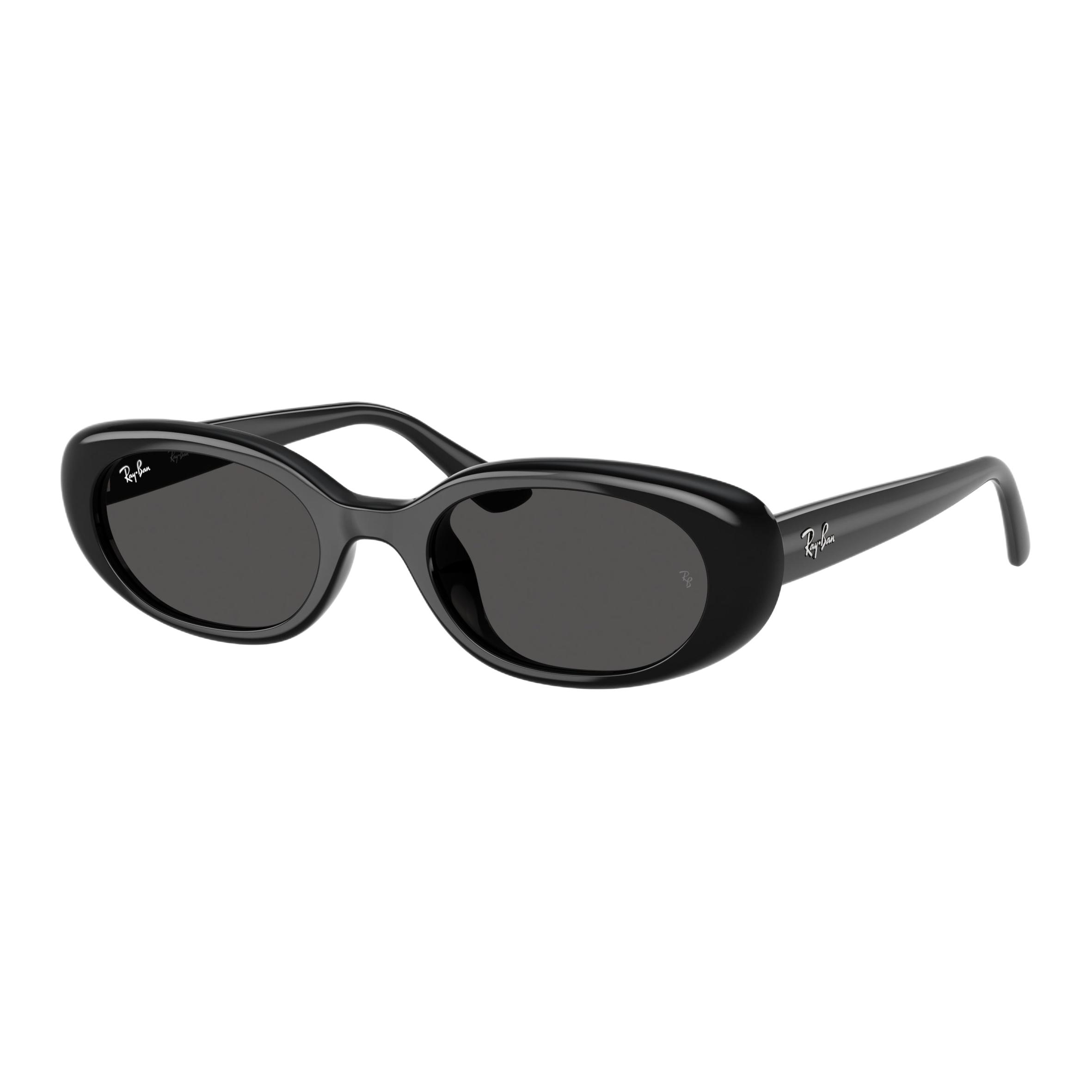 RayBan RB4441D Oval Black Sunglasses UV400 чёрный