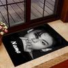 Bold Unique Style Customizable Name Carpet Design for Entryway Kitchen Foyer Decorate room Anti-slip Rug Anime Office Decor Best for Christmas
