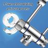 Brass Bidet Sprayer Stand with Adjustable Angles easy installs  Bidet Nozzle Support Multifunction  for Small Space Bathrooms