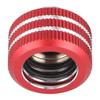 Hard Tube Fittings 14mm G1 4in Thread Inner Hex Compression Fittings with Sealing Rings for Computer Water Cool System