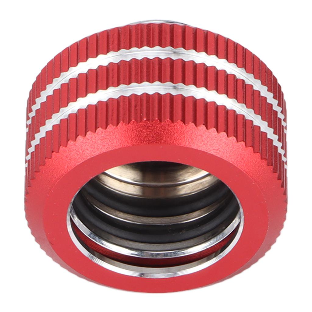 Hard Tube Fittings 14mm G1 4in Gewinde Innensechskant Kompressionsfittings mit Dichtringen für Computer Wasserkühlsystem