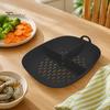 Safe Steaming Accessory for Parties Silicone Grid Tray Thermomix TM7, Food Grade Non-stick Steam Cafe Kitchen Prep Insert, Heat Resistant Healthy