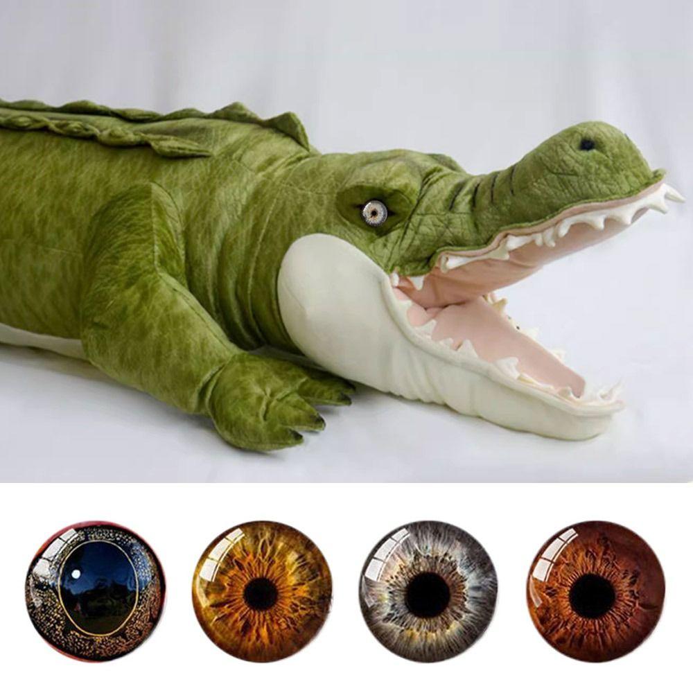 20pcs/10pairs 6mm-20mm Puppet Crystal Eyes Plastic Glitter Crystal Eyes  DIY Doll Accessories