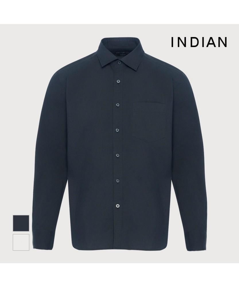 INDIAN Connect Cotton Blend Solid_Mivnl6Y1171