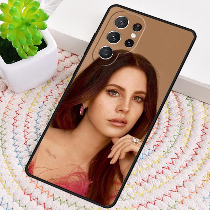 Lana Del Rey Singer Silicone Phone Case For Samsung Galaxy note 10 pro S26 S25 S24 S23 S22 S21 Plus S25Ultra Capa Cover