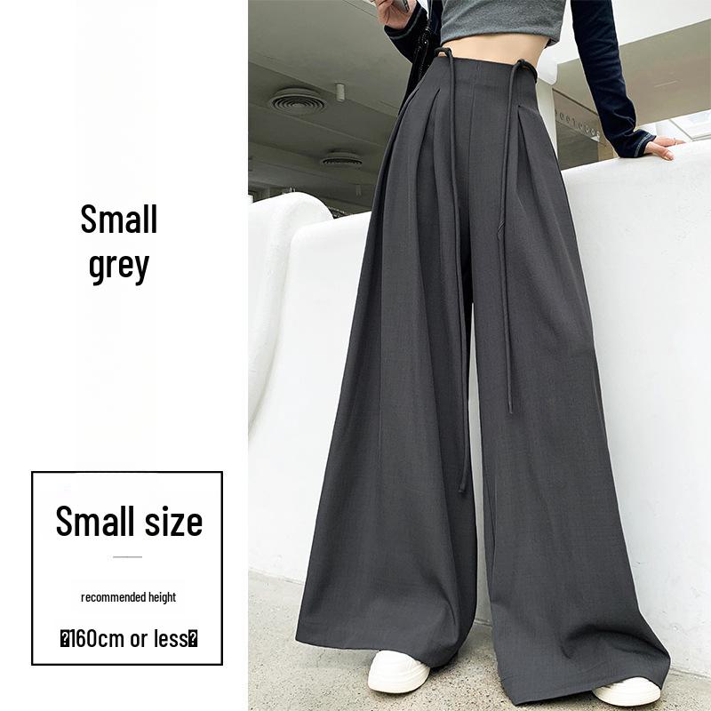 

Женский комбинезон на бретелях с высокой талией и узкими широкими брюками длиной до пола на весну и осень 2023 года L