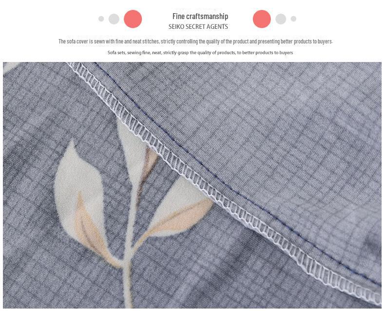 Elastic Universal Sofa Cover for Single, Double, or Three-Seat Sofas, All-Inclusive Cushion Protector.