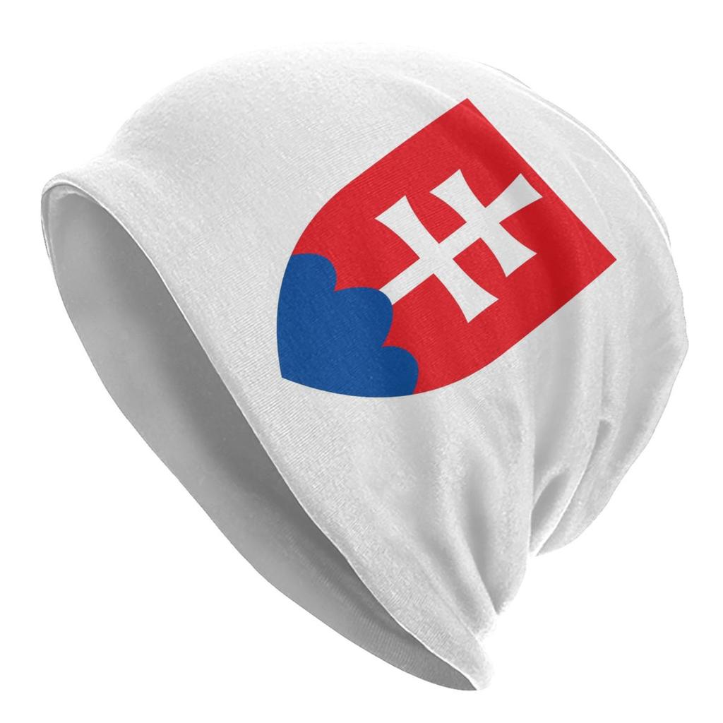Flag Of Slovakia Slovak Republic Unisex Adult Beanies Caps Knitting Bonnet Hat Warm Fashion Autumn Winter Outdoor Skullies Hats