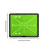Golf Swing Practice Mat Visual indoor/outdoor for Golfers, Beginners, Home,