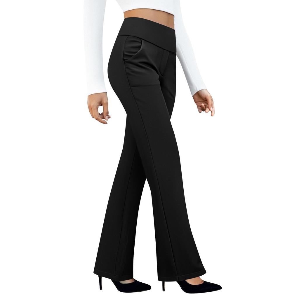 Women's Yoga Pants Casual Pants Slacks With Pockets High Waist