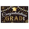 Graduate Banner Decoration Congratulations Banner Graduation Party Photo Background Decoration