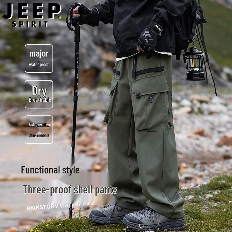 

JEEP SPIRIT Men s Outdoor Tactical Cargo Pants L