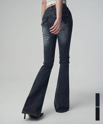 AVANDRESS Shadow Line Bootcut Pants_2 Colors