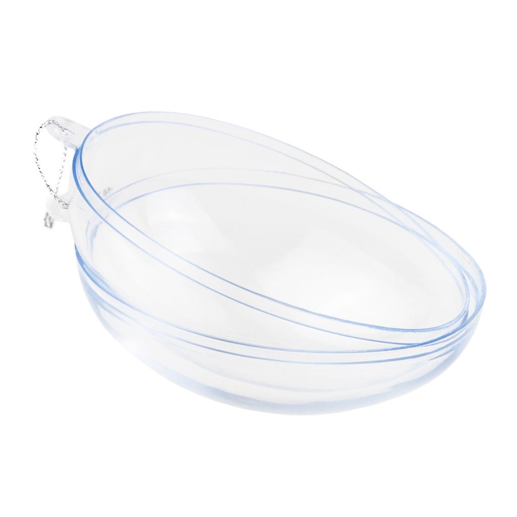 TG35239 Acrylic Egg, Plastic Egg 10cm, for Decorating, Easter Decorations