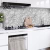 Scratch Resistant Wall Decor for Home 12PCS Imitation Marble Pattern Stickers, Self-Adhesive Waterproof EVA Realistic Stone Texture Stickers