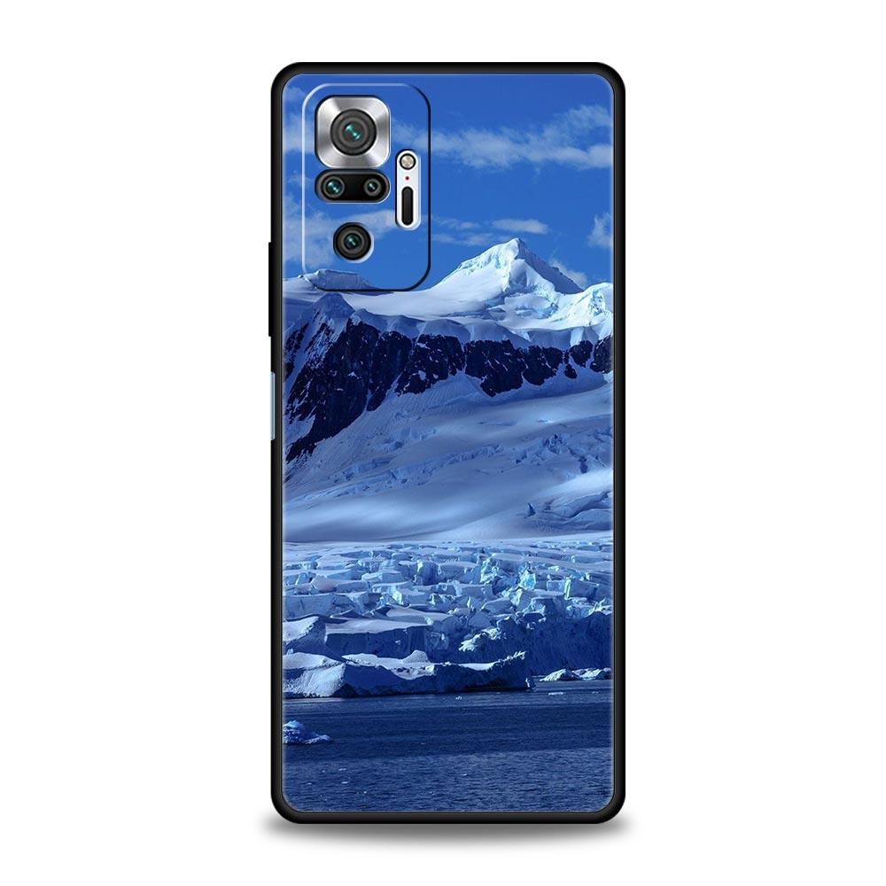 Antarctica Snow Scenery Phone Case For Xiaomi Redmi Note 15 14 13 12 5G 11 10 Pro Plus 4G 9S 14C 13C 12C 10C Soft TPU Cover