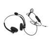 Wired Noise Reduction Binaural Business Headphone with Mic for Call Center Customer Service