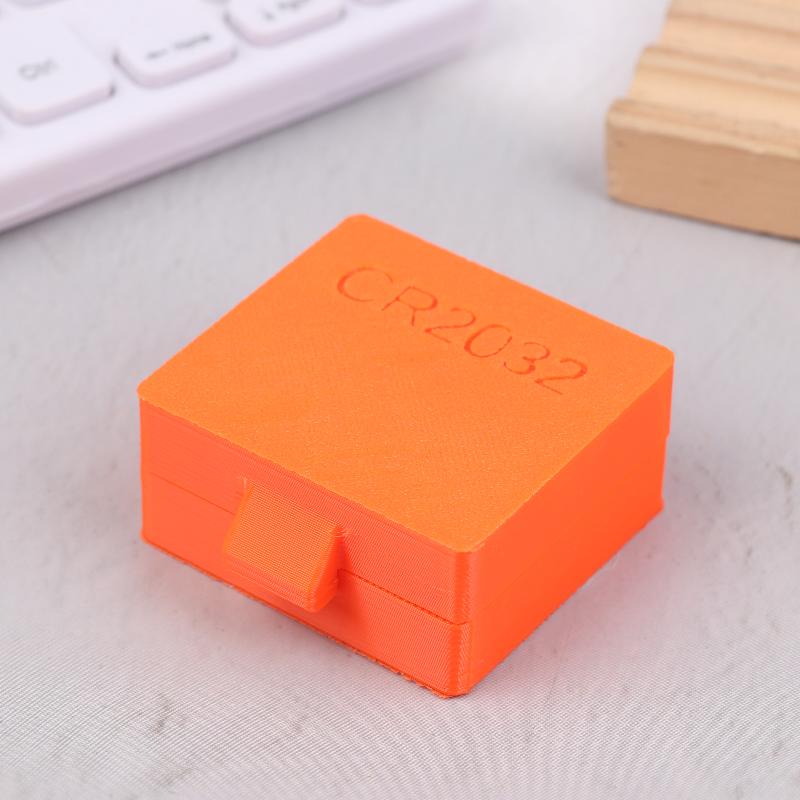 20Hole CR2032 Battery Holder Case 3D Printed Coin Cell Battery Storage Box Stackable Battery Organizer Battery Keeper