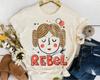 Star Wars Prinses Leia Rebellen Doodle Tekening Shirt Unisex Volwassen Kind Shirt 52168