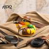 Fun Animal Ornament Yellow Duck with Mountaineering Gear Outdoor Explorer Theme Decorative Novelty Gift Figurine Synthetic Resin Statue for Desktop