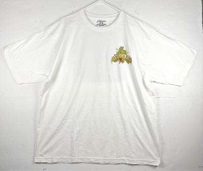 Size XL - St Johns Bay Jamaica Rum Graphic 100% Cotton T-shirt Mens Tees Top White