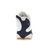 Air Jordan 13 Retro Midnight Navy Unisex Sneakers Blau Weiß Gummi-Hellbraun 414571-140
