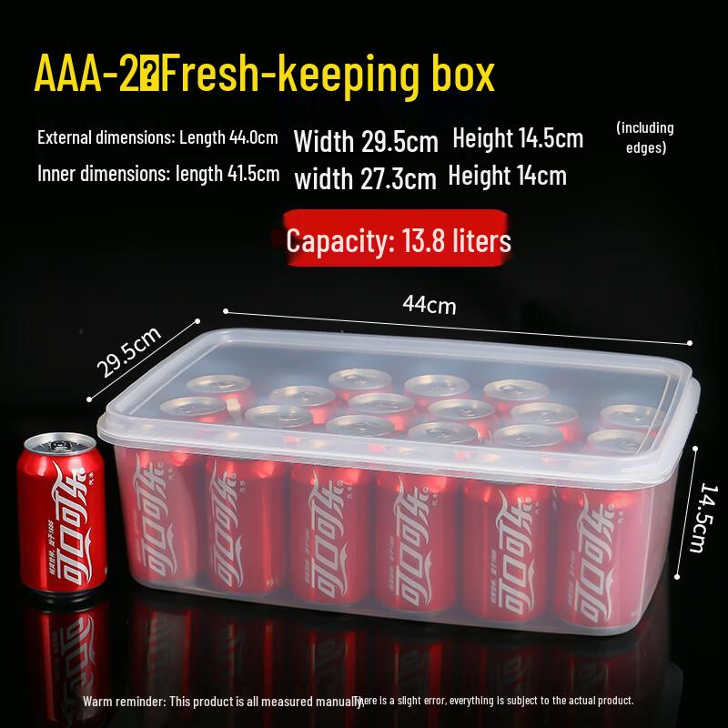 Zhaoran Food-Grade Rectangular Plastic Food Storage Container