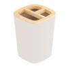 Toothbrush Holder Compartments Makeup Storage Organizer Spatula Holders Case
