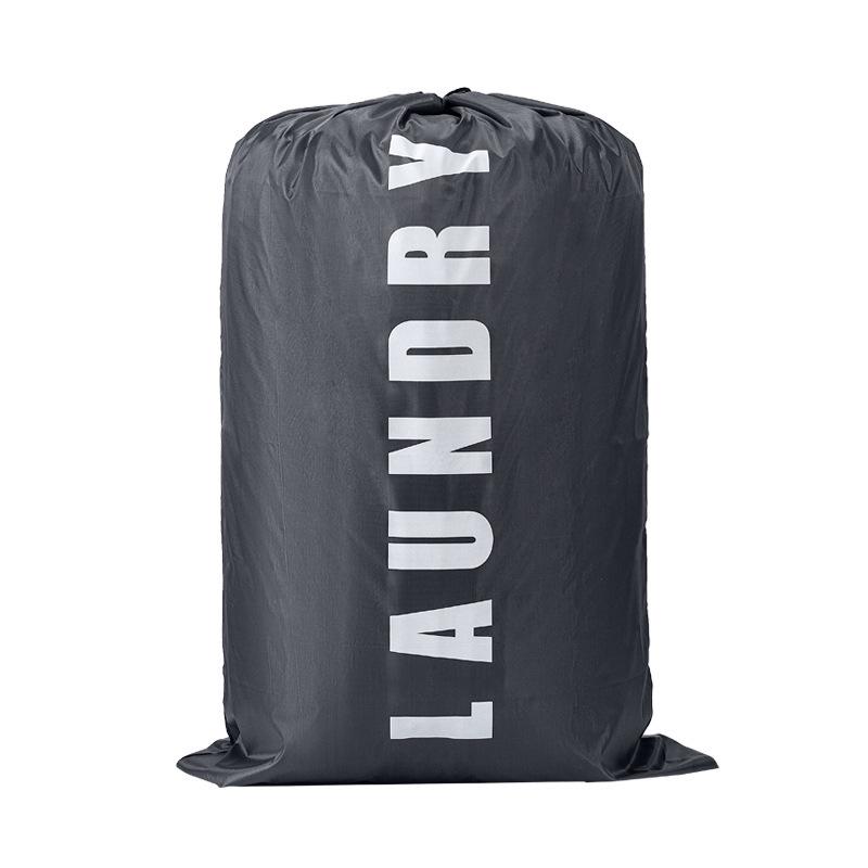 Large Capacity Waterproof Drawstring Laundry Bag for Clothes and Quilts