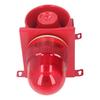Industrielle Sirene 40W 130dB Hohe Dezibel Starke Helligkeit IP65 Wasserdicht LED Stroboskop Hupe Alarm