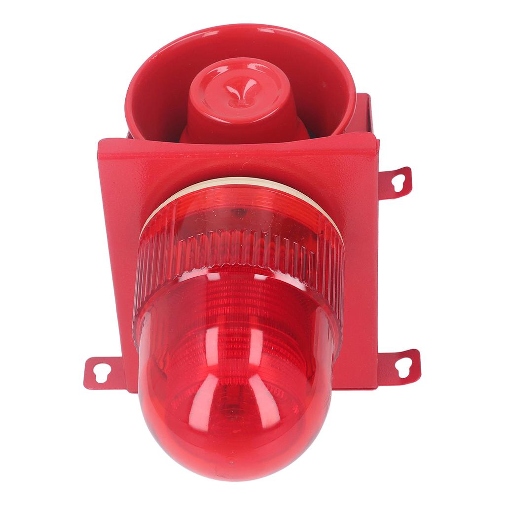 Industrielle Sirene 40W 130dB Hohe Dezibel Starke Helligkeit IP65 Wasserdicht LED Stroboskop Hupe Alarm