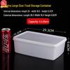 Huihuang Rectangular Plastic Food Storage Container