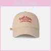 Baseball Hat Peaked Cap Alphabet Embroidery Pattern Uv Protection Unisex Design